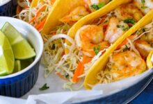 Easy and quick shrimp tacos