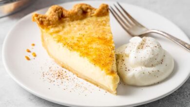 Egg custard pie iii