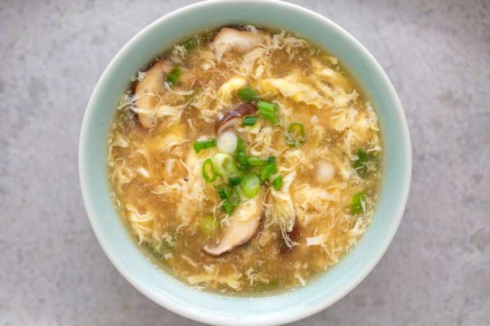 Easy egg drop soup