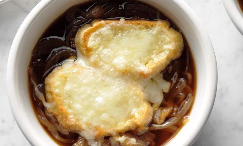 Slow cooker french onion soup