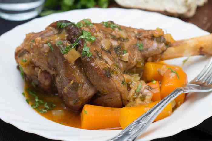 Lamb in the slow cooker