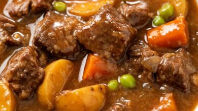 Slow cooker italian beef stew