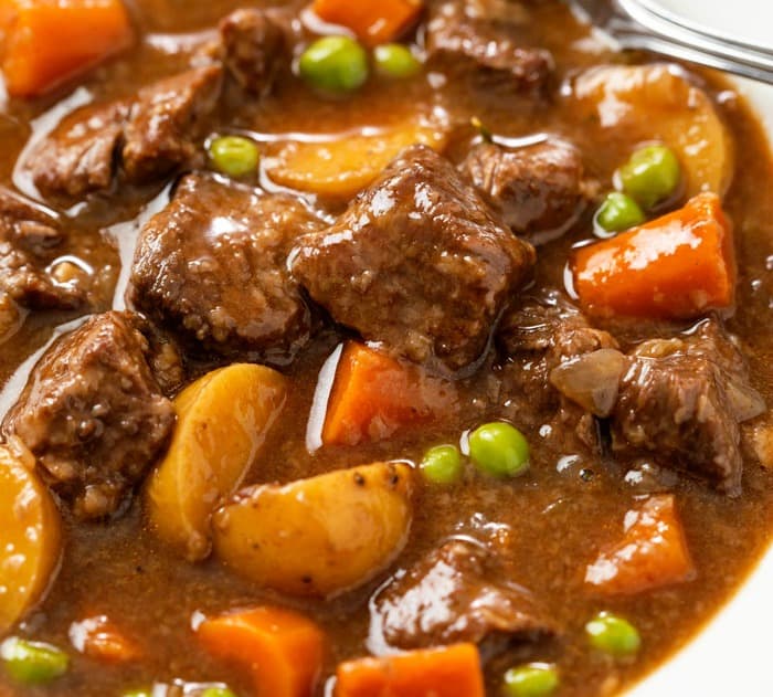 Slow cooker italian beef stew