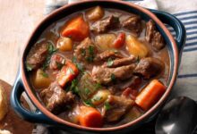 Slow cooker spanish beef stew