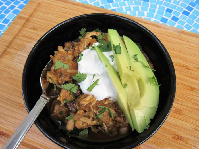 Cooker bean chili