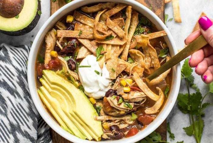 Tortilla chicken slow cooker soup easy mexican cookingclassy myself loved included everyone say course happy