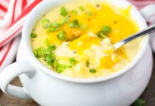 Cheesy crockpot soups cheeseburger taco noodle