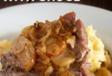 Saucy slow cooker pork chops