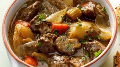 Beef bourguignon without the burgundy