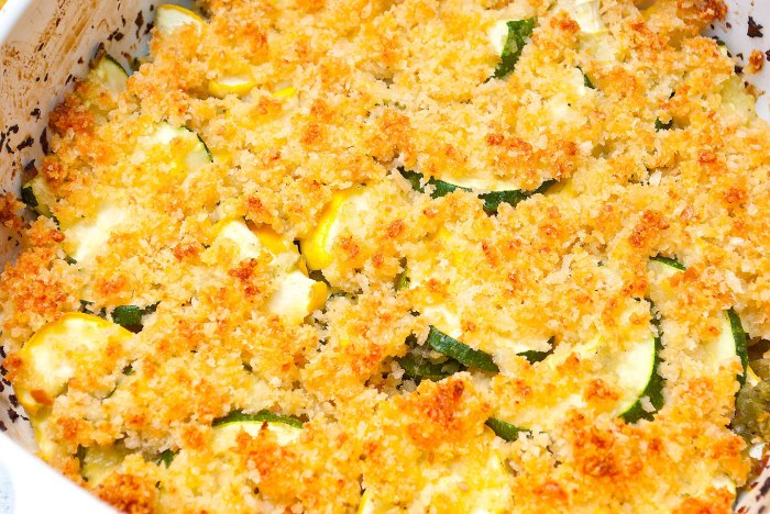 Squash and zucchini casserole