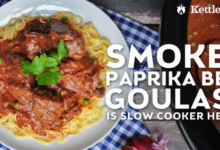 Smoked paprika goulash for the slow cooker