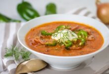 Sweet russian cabbage soup