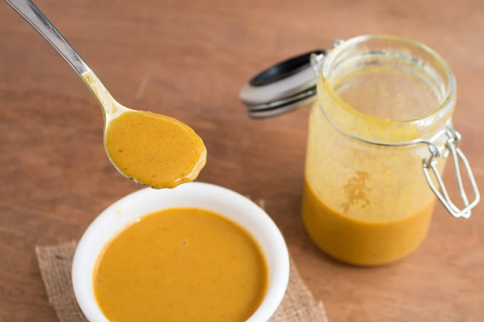 Mustard based bbq sauce