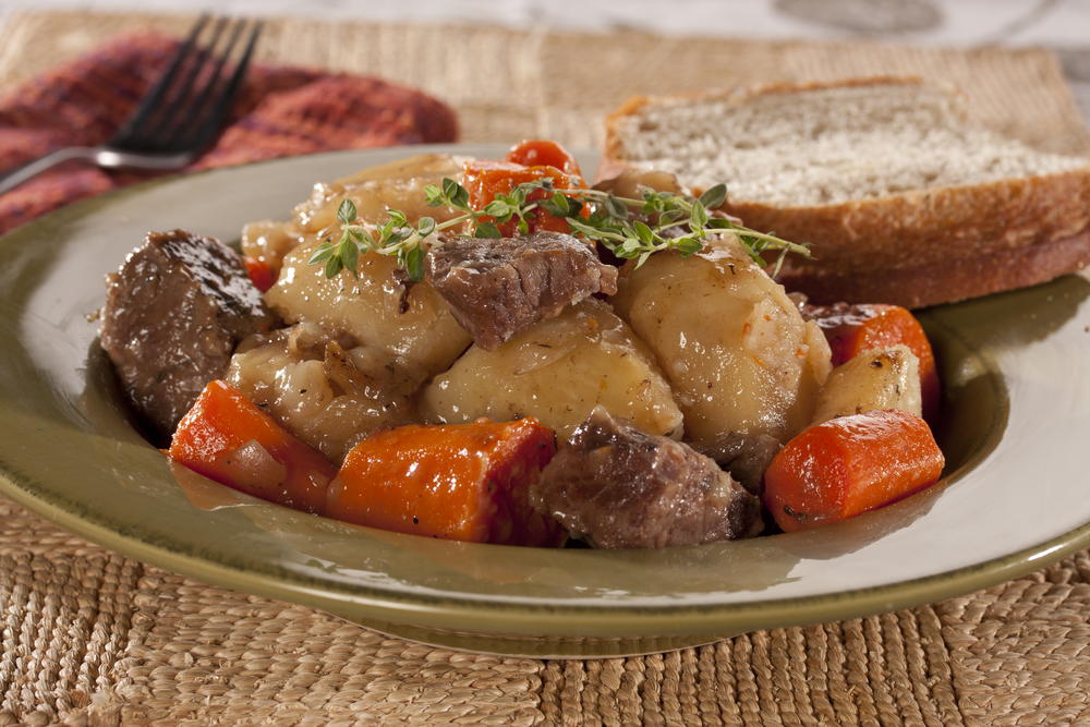 Southern style beef stew