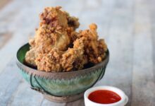 Southern fried chicken livers