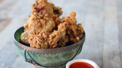 Southern fried chicken livers