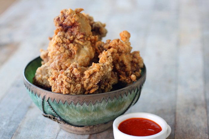 Southern fried chicken livers