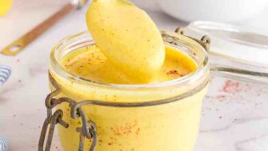 Yummy honey mustard dipping sauce