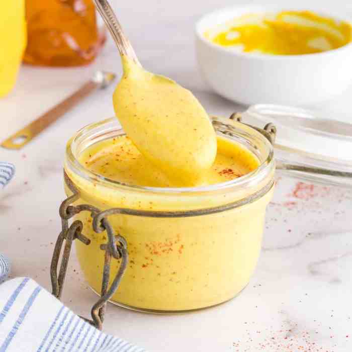 Yummy honey mustard dipping sauce