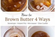 Brown butter in the microwave