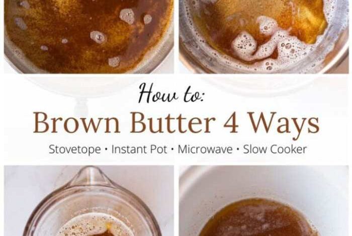 Brown butter in the microwave