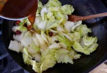 Stir fried taiwanese cabbage