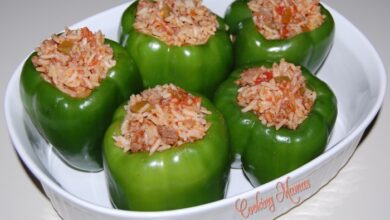 Chiles rellenos stuffed peppers