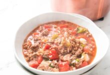 Stuffed pepper soup iv