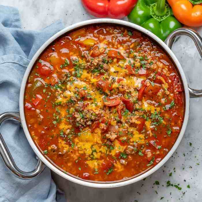 Stuffed pepper soup i