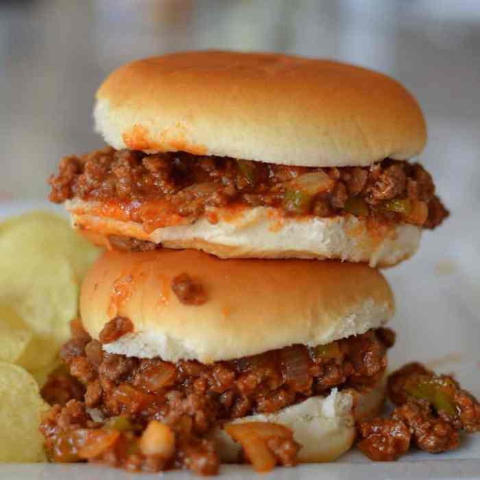 Super easy sloppy joes