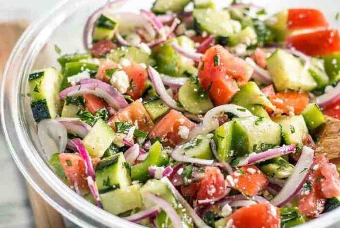 Cucumber salads around world