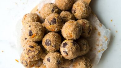 No bake energy balls