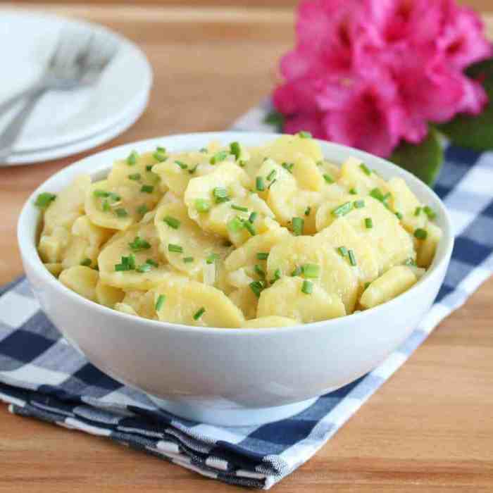 Authentic german potato salad