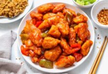 Herbed sweet n sour chicken