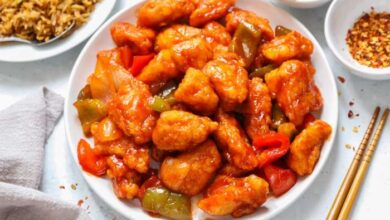 Herbed sweet n sour chicken