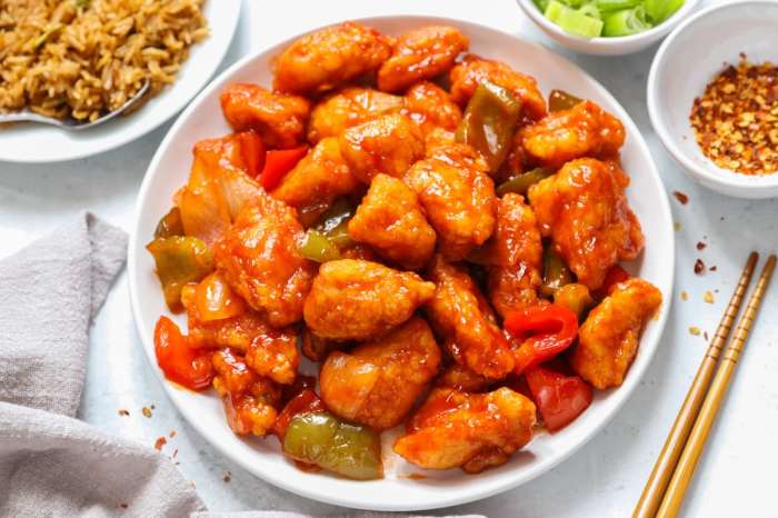 Herbed sweet n sour chicken