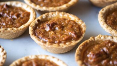 Mini sweet potato pies