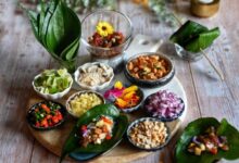 One bite thai flavor bomb salad wraps miang kham