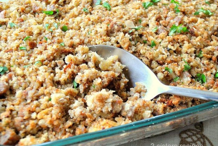 Southern italian thanksgiving stuffing