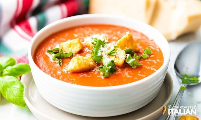 My amazing tomato basil soup like applebees