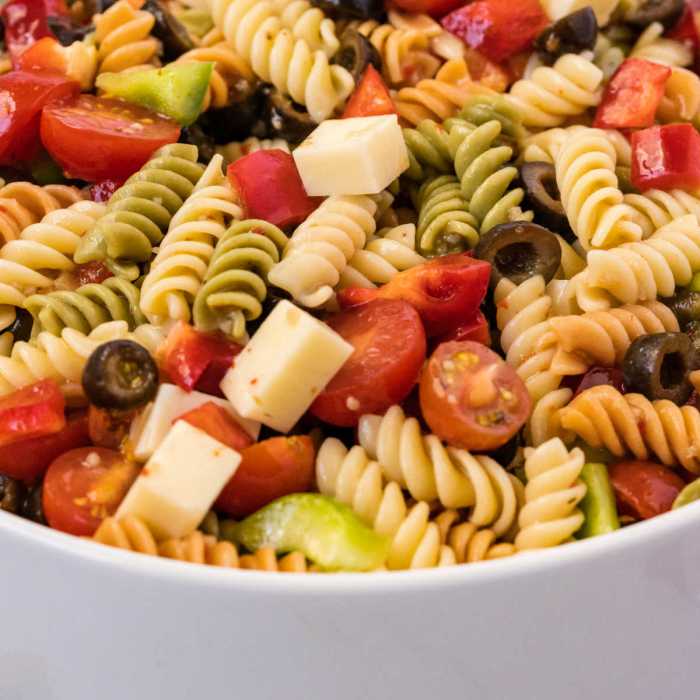 Quick italian pasta salad