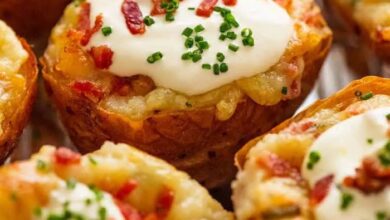 Irish stuffed baked potato