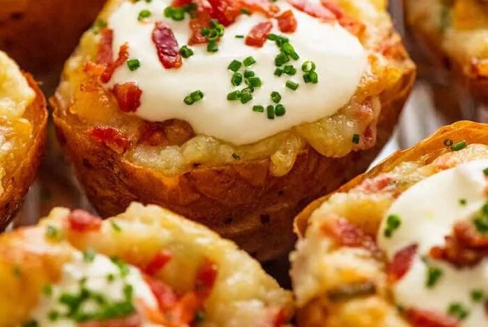 Irish stuffed baked potato