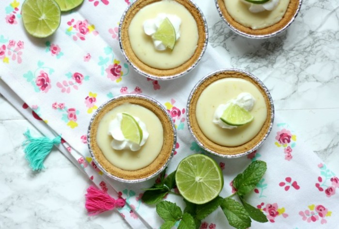 Key lime pie mini dessert