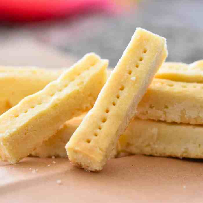 Three ingredient shortbread cookies