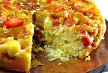 Rhubarb upside down cake ii