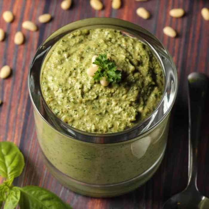 Yummy vegan pesto classico