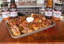 Memphis bbq pork totchos