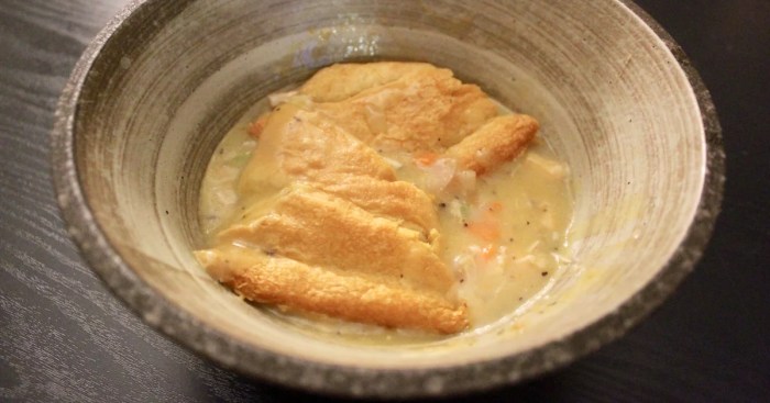 Make ahead chicken pot pie