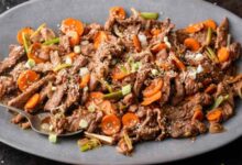 Easy sheet pan beef bulgogi